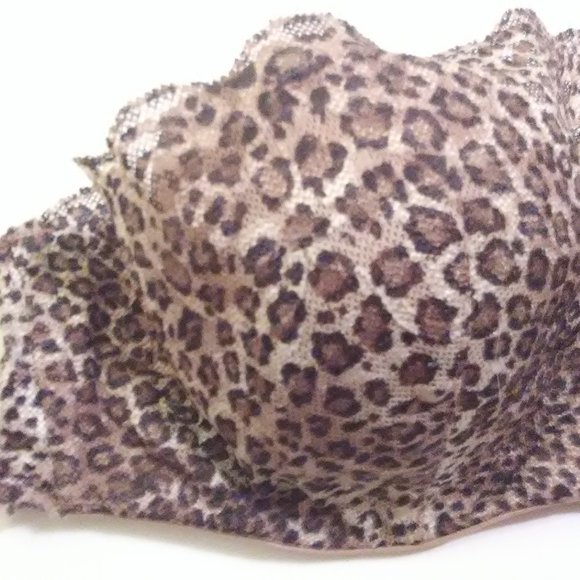 Leopard Print Maiden Strapless Bra Sexy - Picture 3 of 6